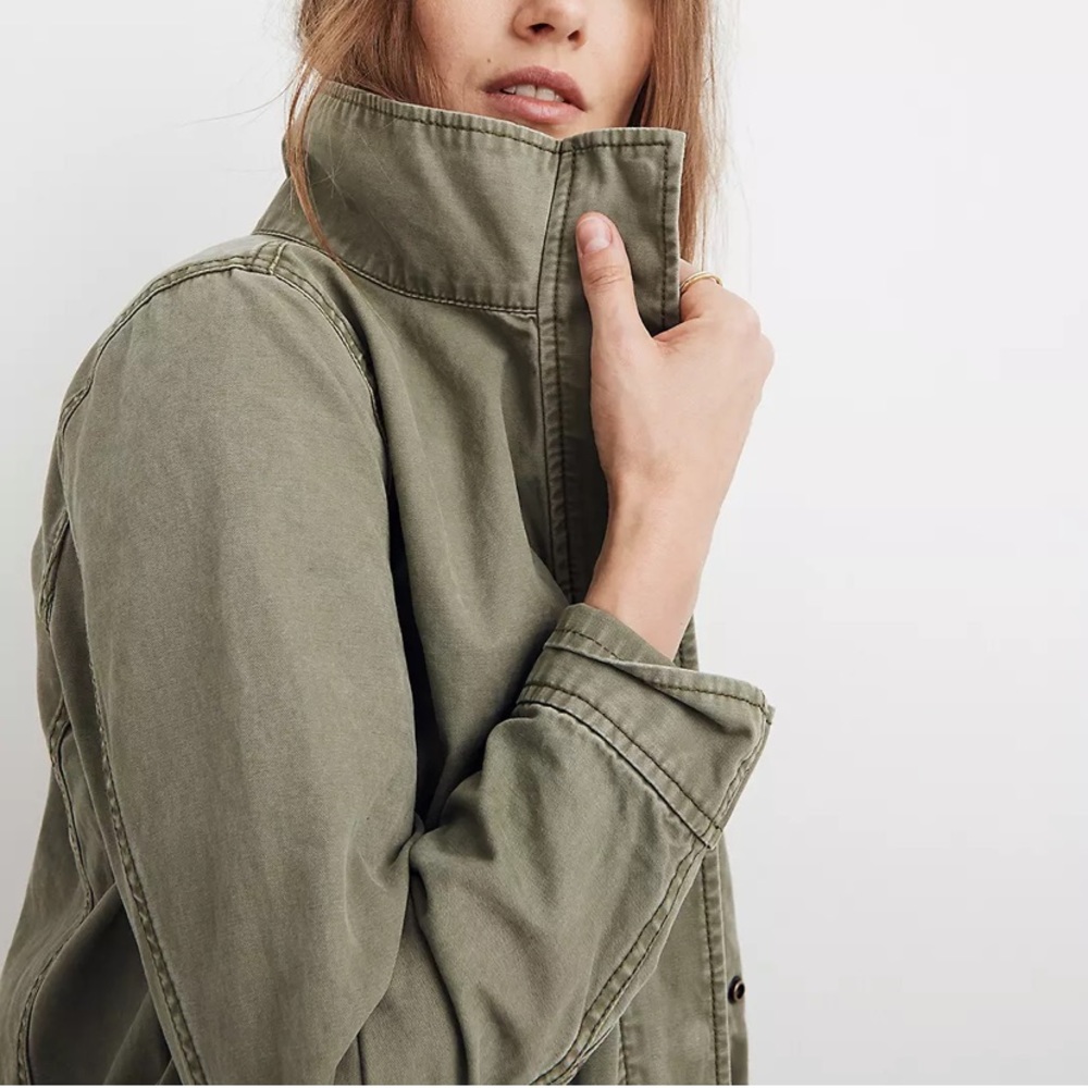 Madewell Passage Military Jacket Size XS - Picture 4 of 14